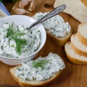 Сало мелене з часником