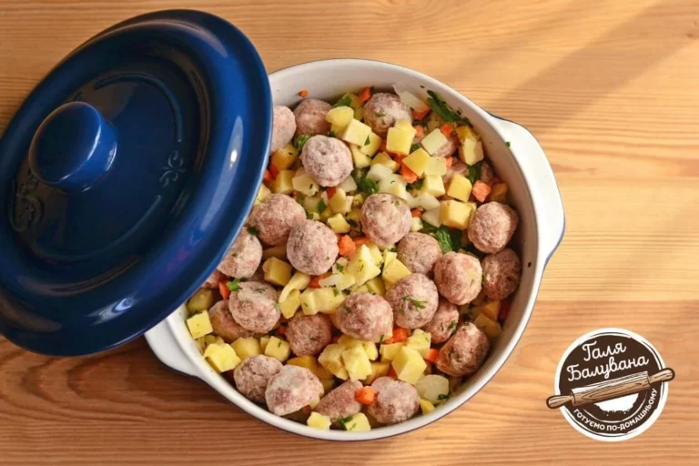 Суп з фрикадельками 3