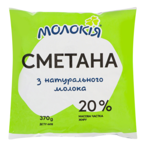 Сметана Молокія 20% плівка, шт